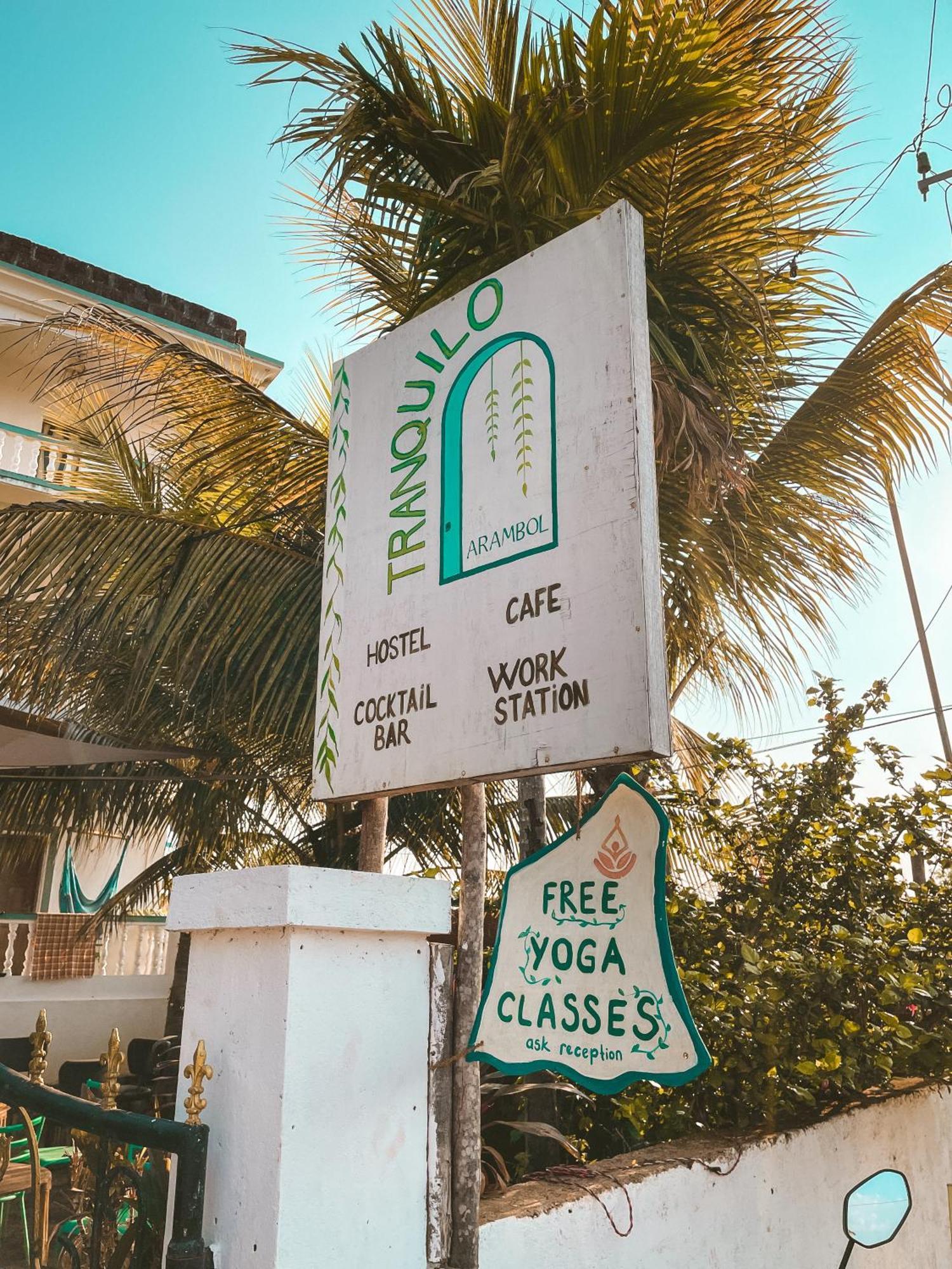 Tranquilo Arambol Hostel Ngoại thất bức ảnh